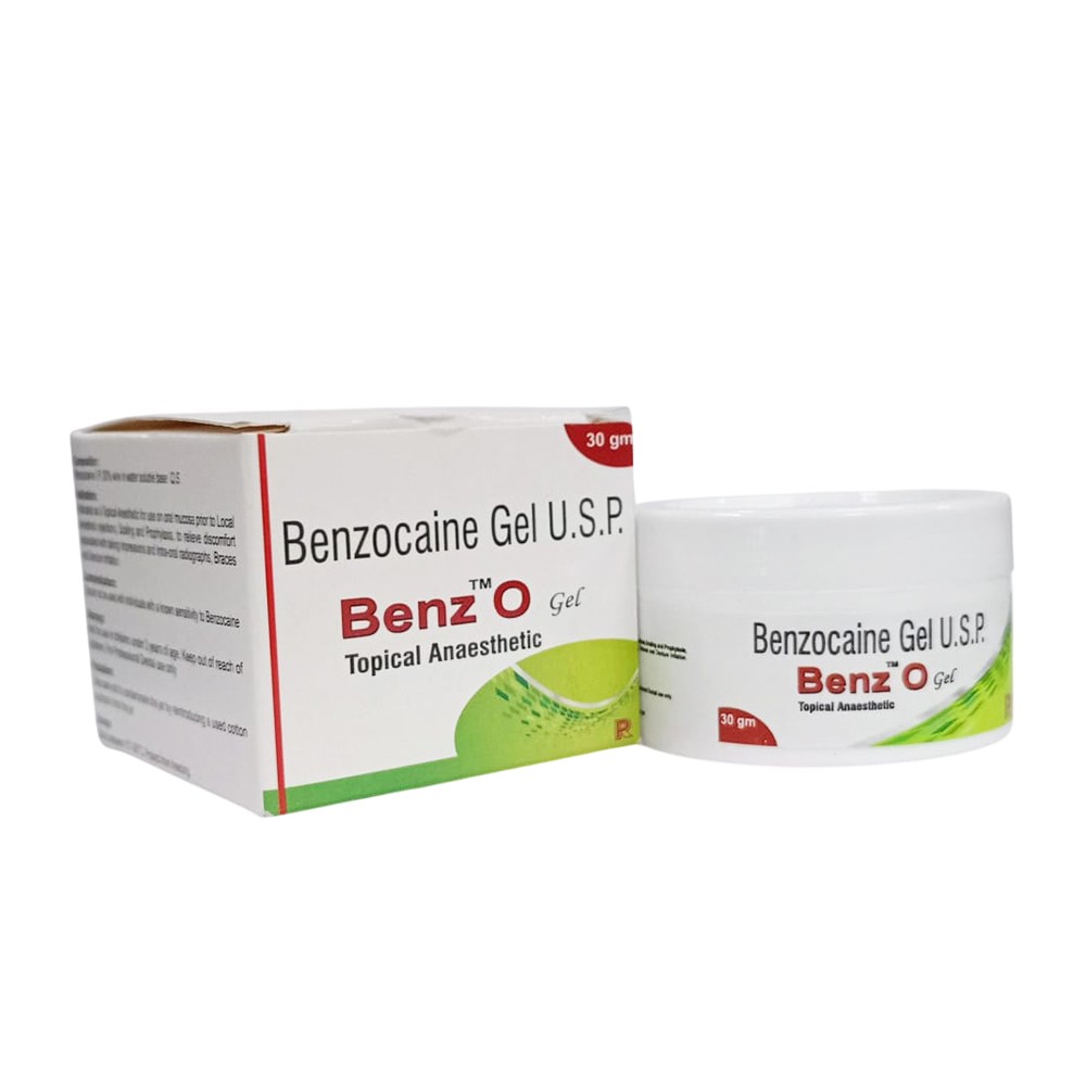 D’Cult Benz O Topical Anesthetic Gel provides fast soothing relief PACK OF 1PC