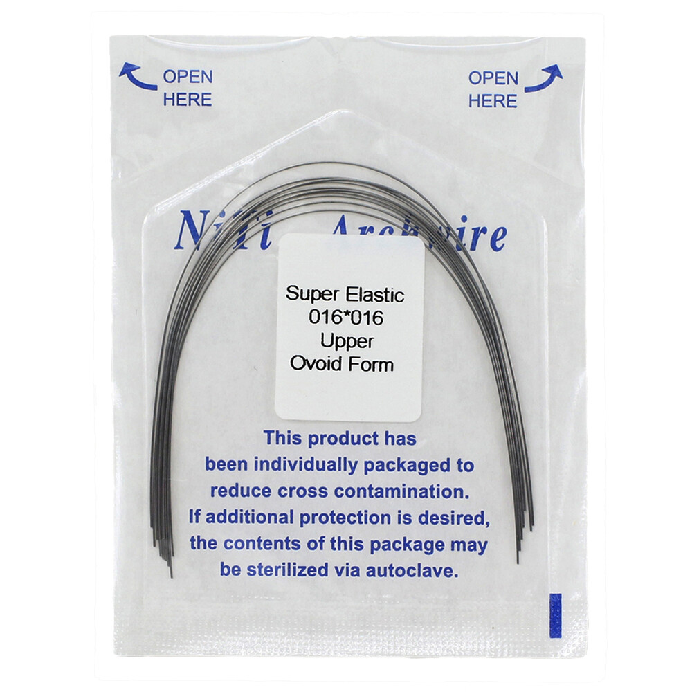 arcos de ortodoncia NiTi Rectangular Round Natural Ovoid Orthodontic Arch Wire