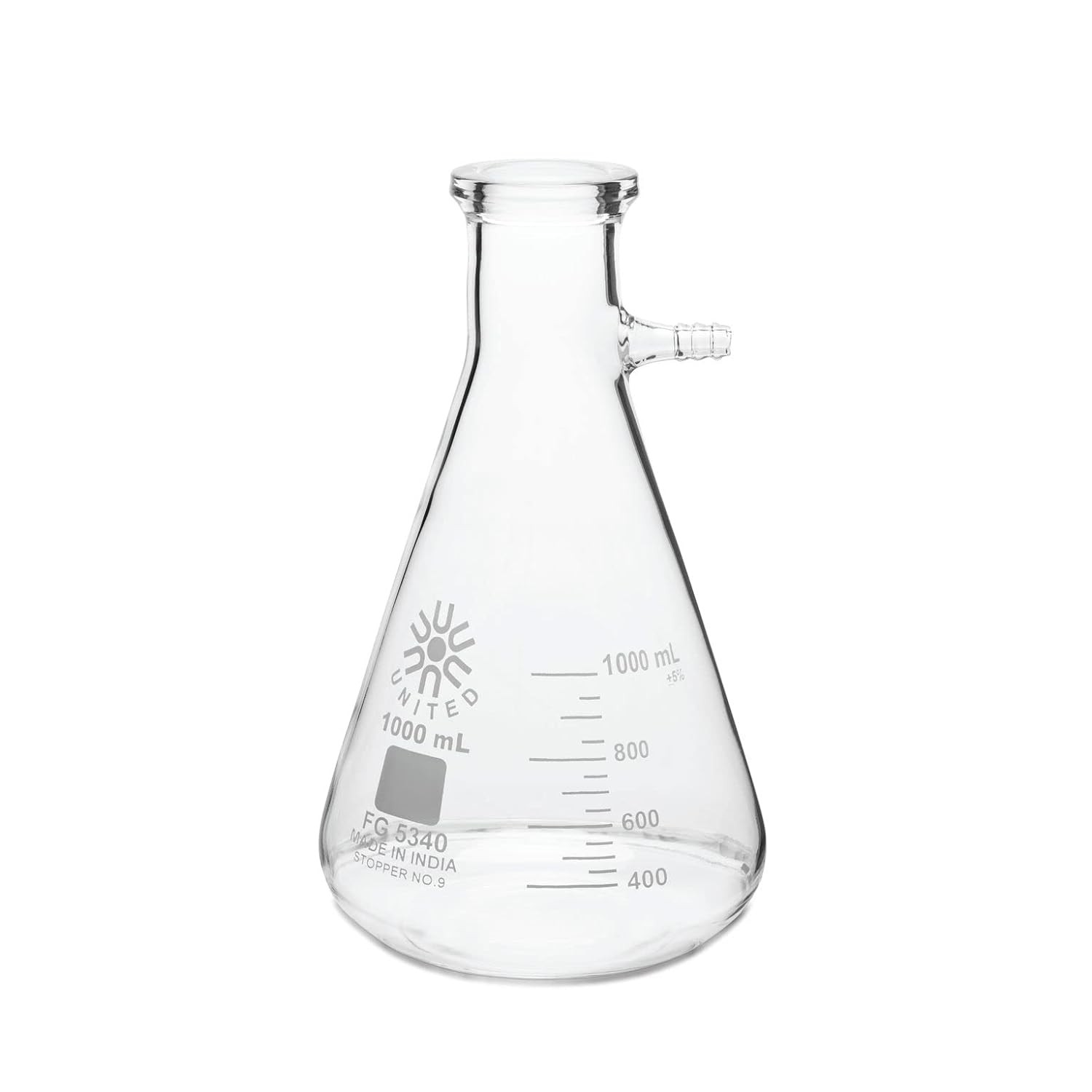 United Scientific™ FG5340-1000 Laboratory Grade Borosilicate Glass Heavy…