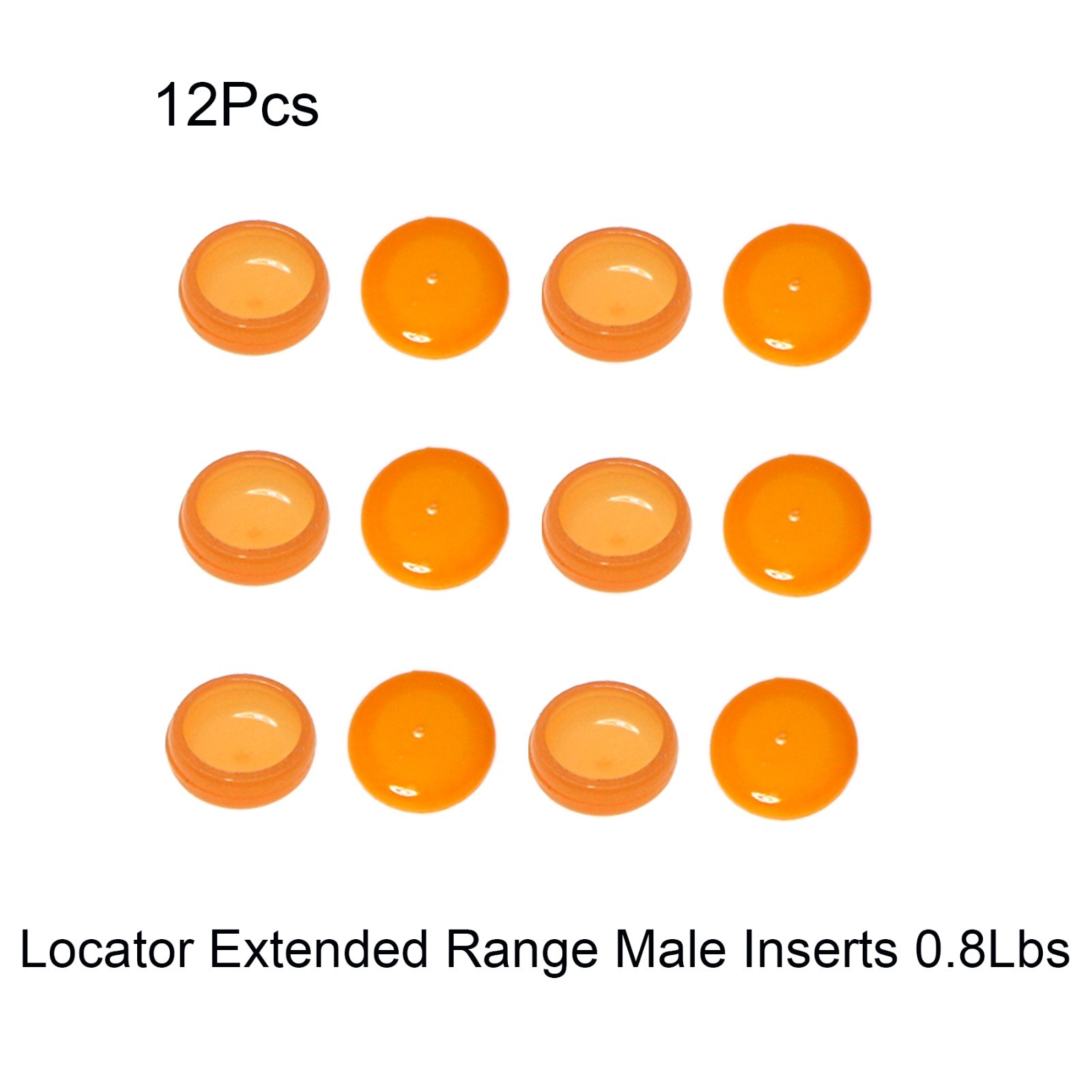 Dental Zest Locator compatible Orange Extended Range 0.8lbs Males Inserts Kit