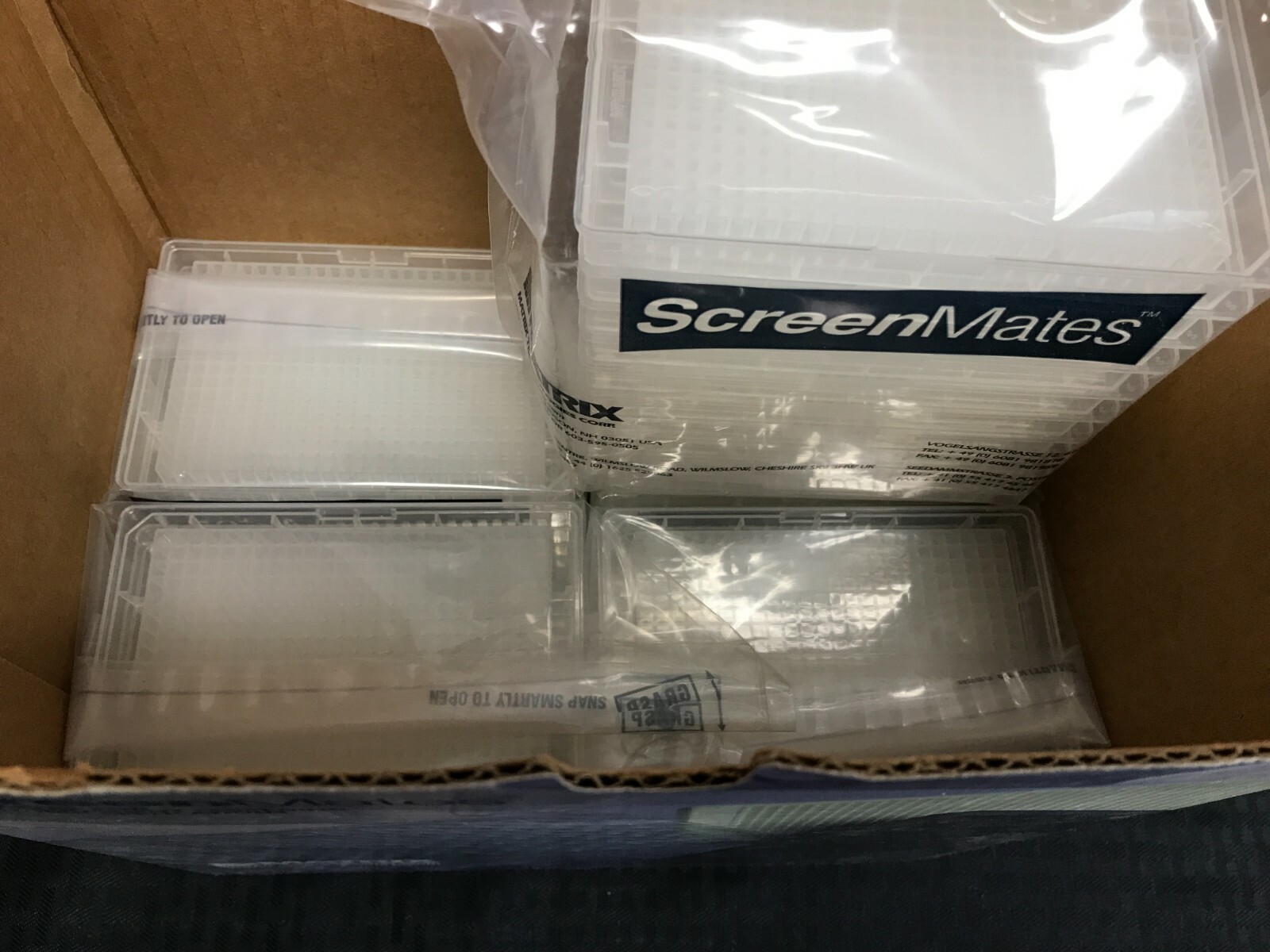 (50) Matrix ScreenMates 384-Well Polypropylene Storage Plates 145uL Non-Sterile
