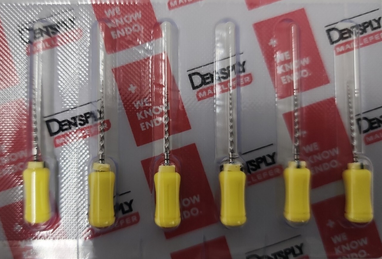 Hand Use Dental Dentsply ProTaper Universal NiTi Files 21 mm F1