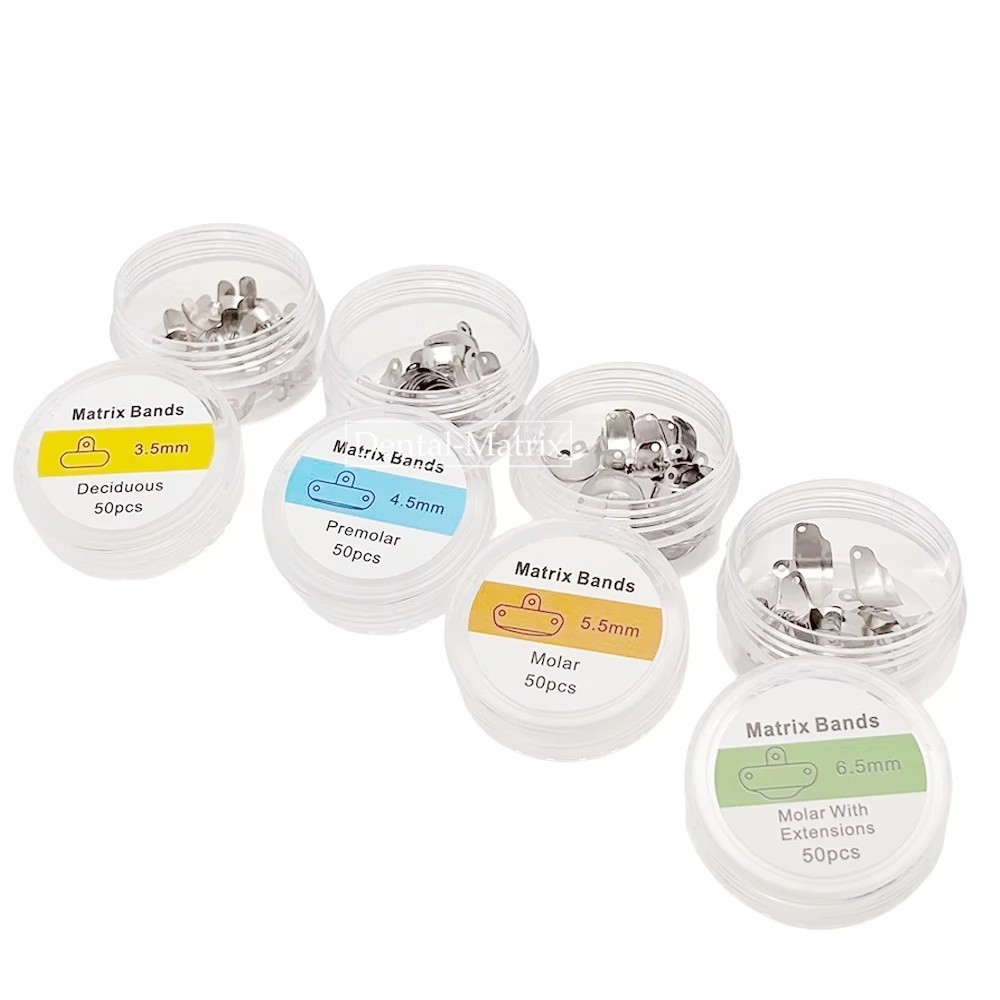 Dental Matrix Bands Ring Sectional Matrice Clamp Fit Garrison Palodent V3 System