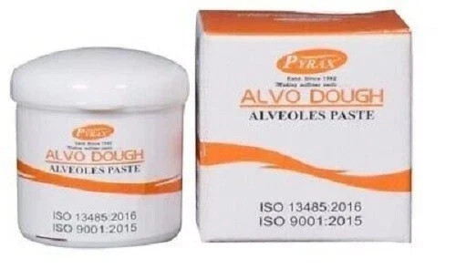 PYRAX Dental ALVO DOUGH Dry Socket Alveoles Paste 12gm