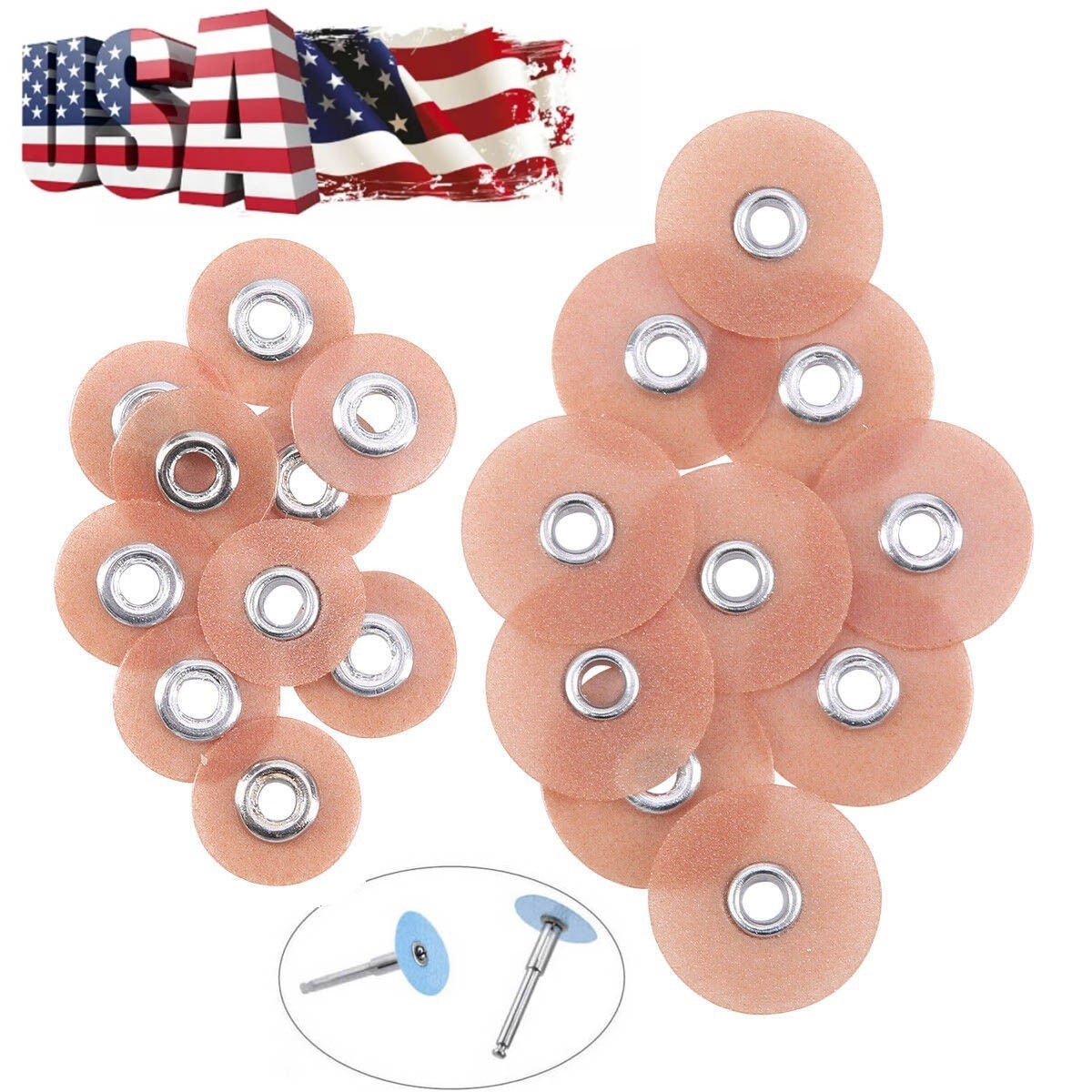 Dental soflex Discs Medium Composite finishing polishing discs Soft type 12.7mm