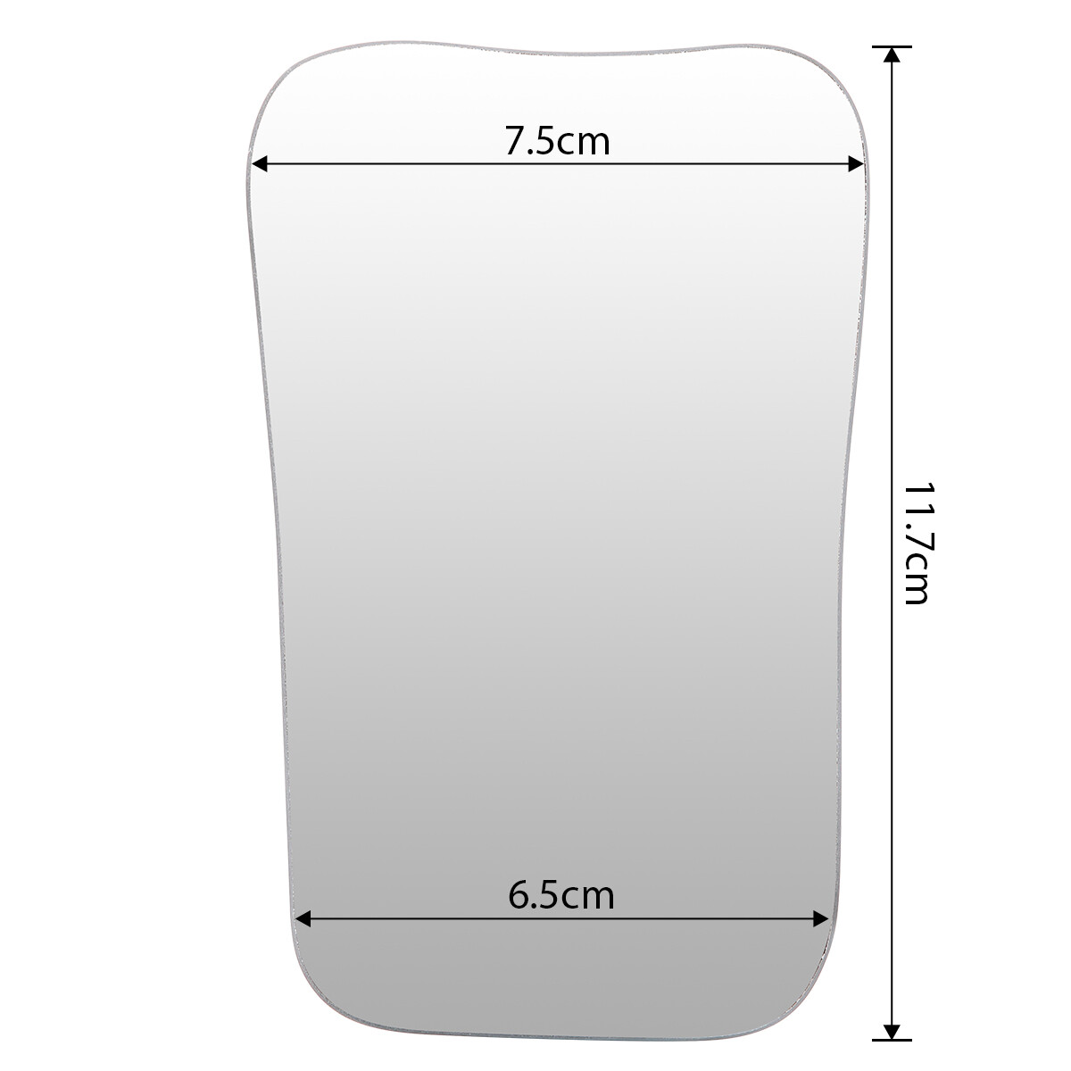 Dental Double-Sided Glass Photography Mirrors Ortho Intraoral Photo Reflector