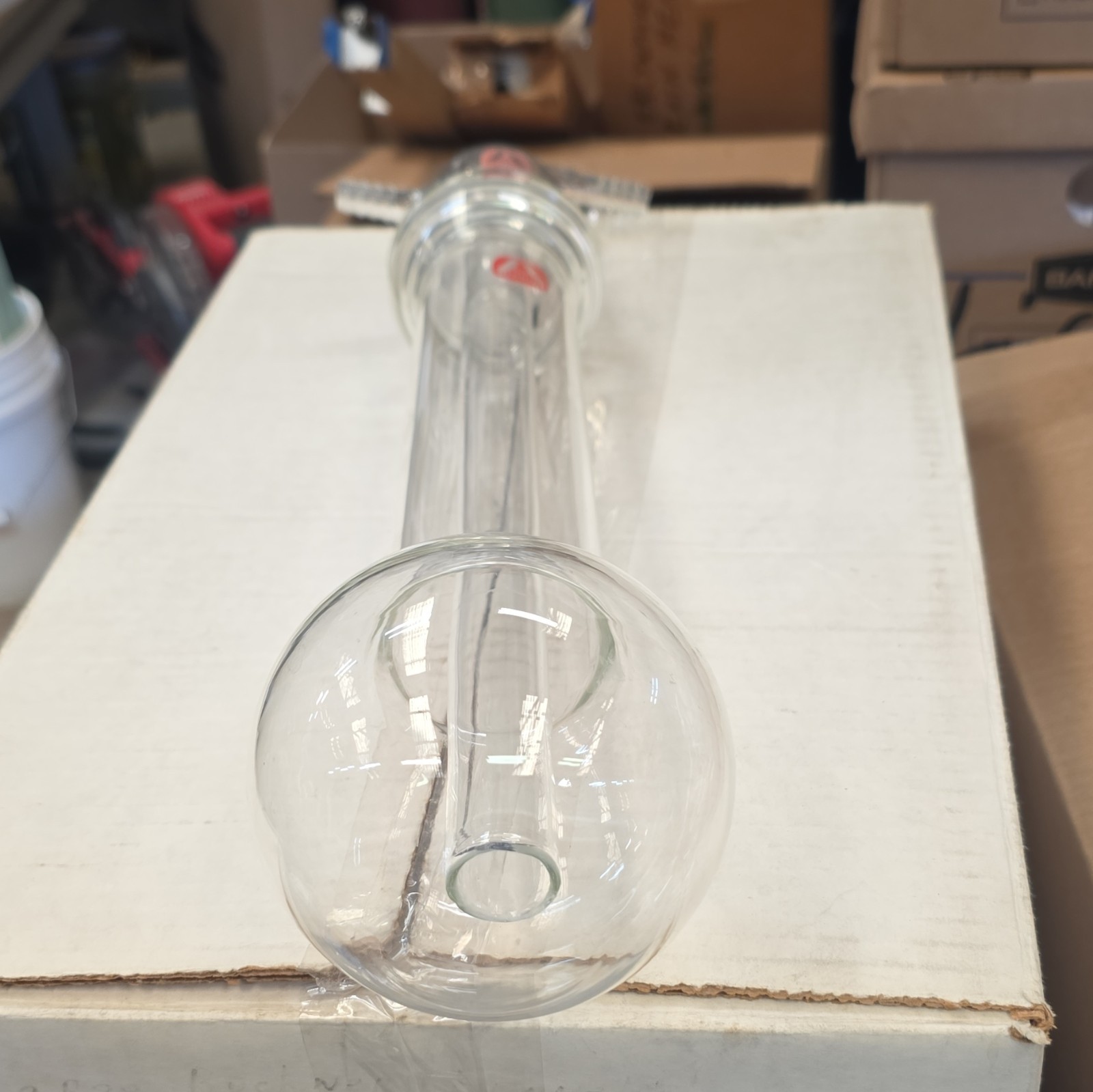Aldrich Glass Cold Vacuum Trap O-Ring Adapter for Biological Laboratory