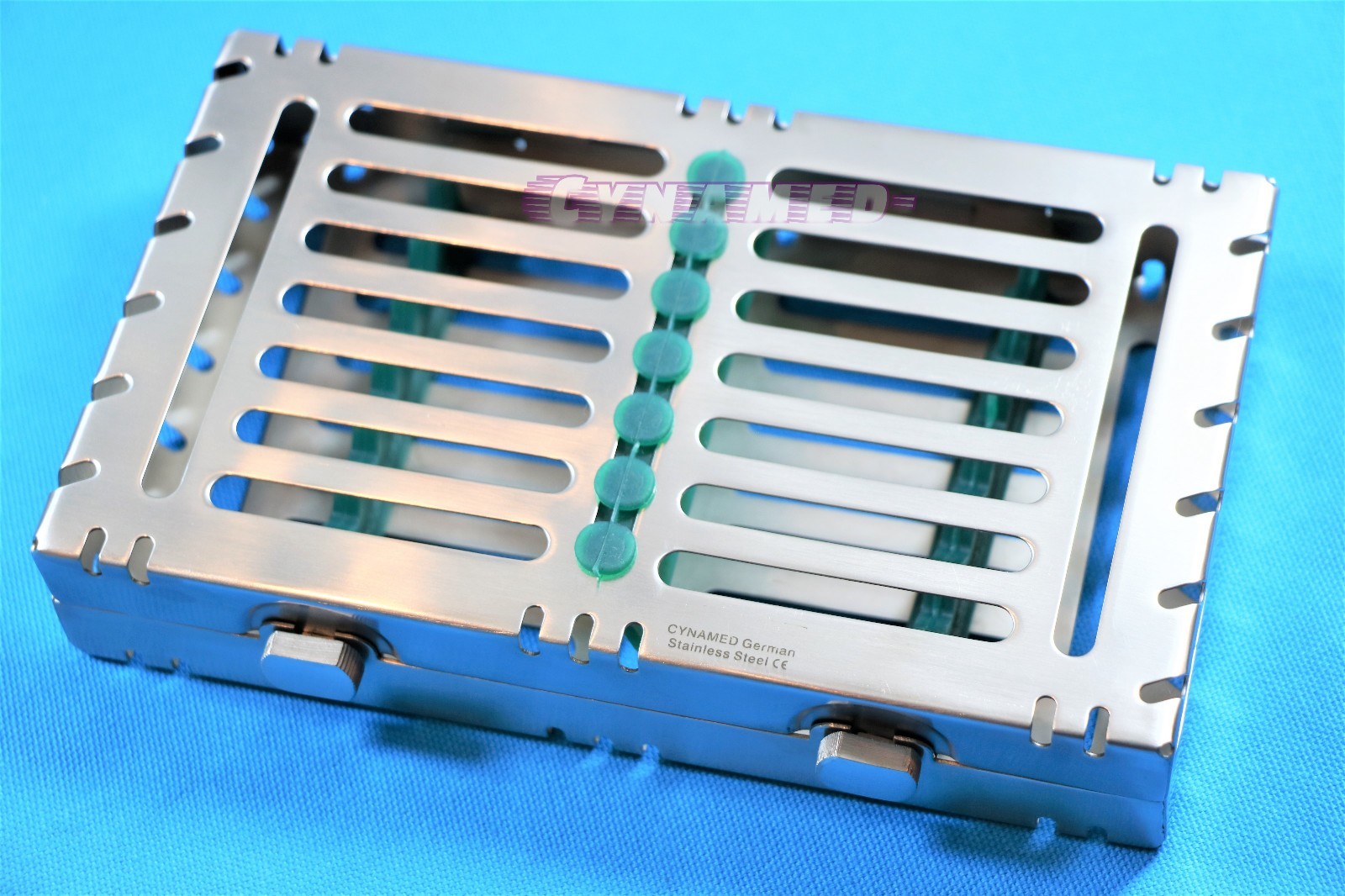 3 PREMIUM DETACHABLE STERILIZING CASSETTES FOR 7 INSTRUMENTS MEDICAL DENTAL VET