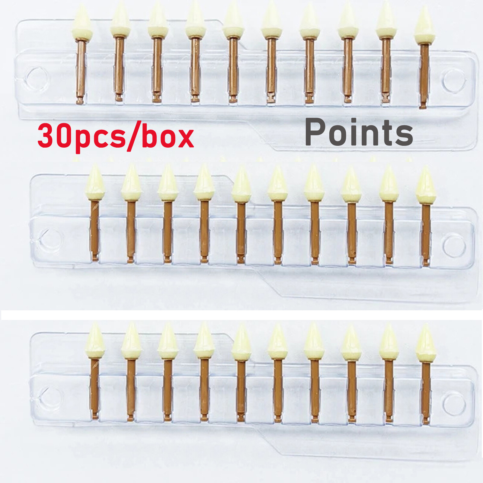 Enhance Finishing Point/Discs/Cup Composite Polishing Pack of 30 pc