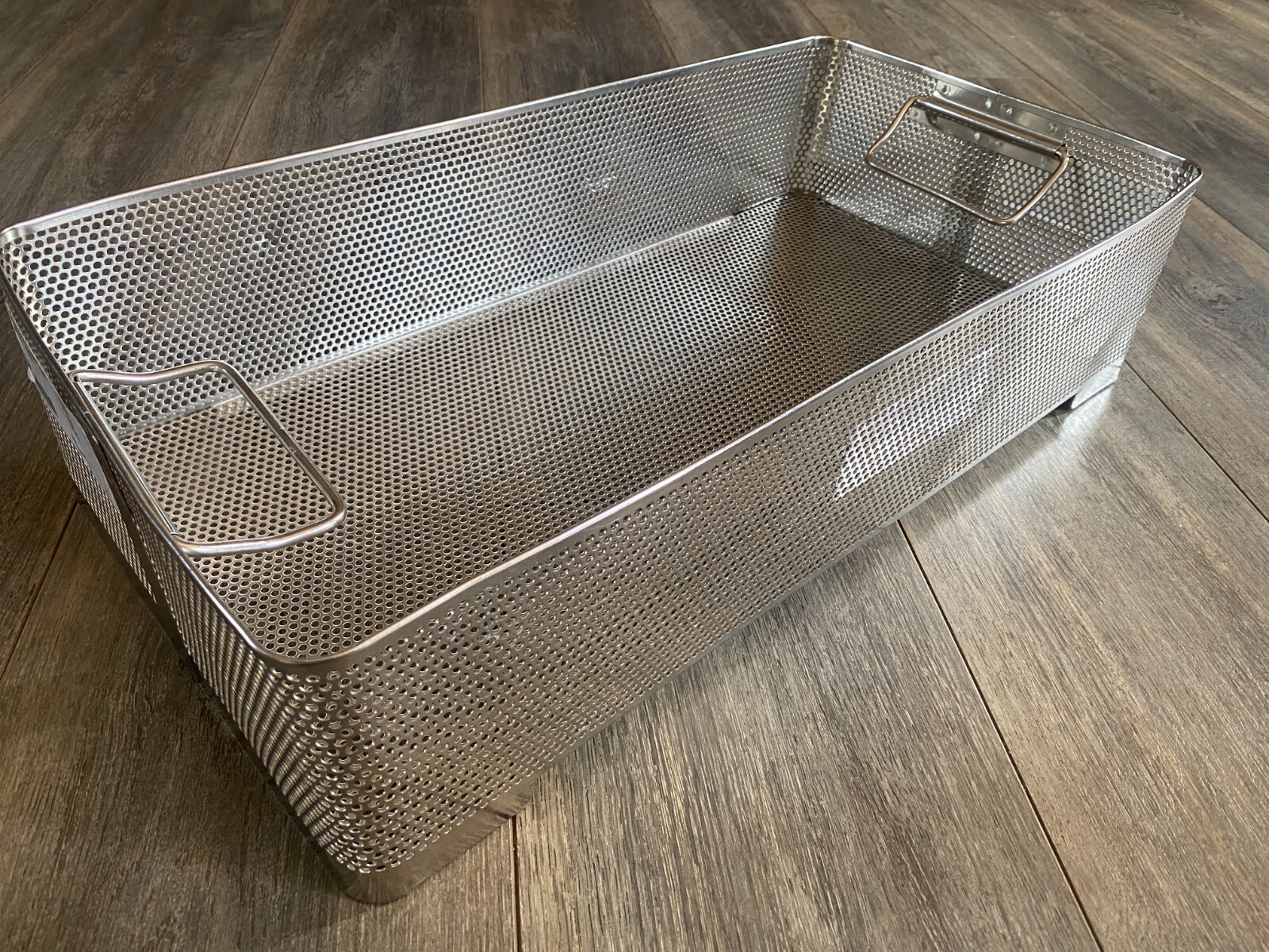 Sterilization Container Surgical Instrument Tray Basket 20.75″ x 10.75″ x 5.00″