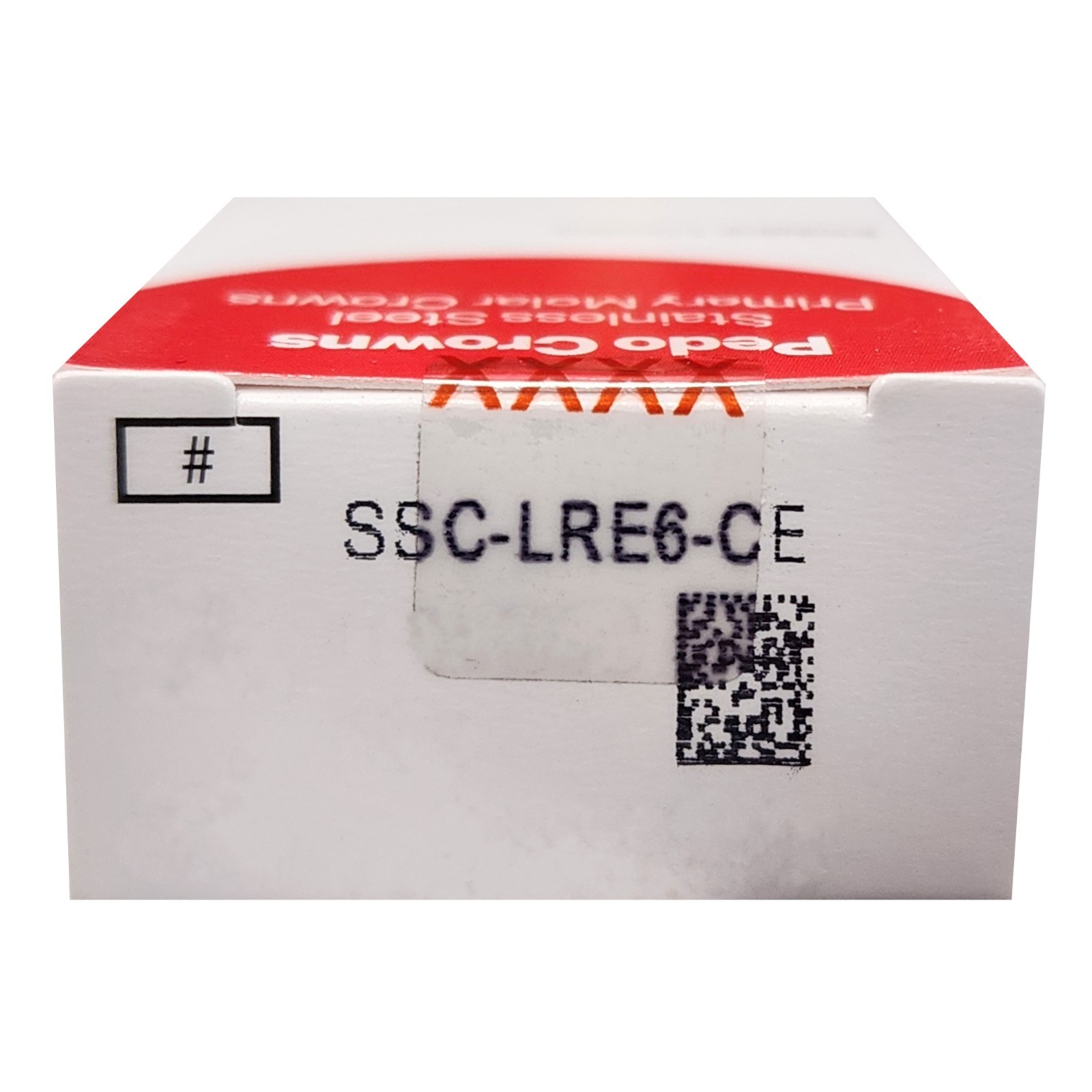 *5-Pieces* HuFriedyGroup Pedo Crowns Lower Right Primary 2nd #6 Refill SSC-LRE6