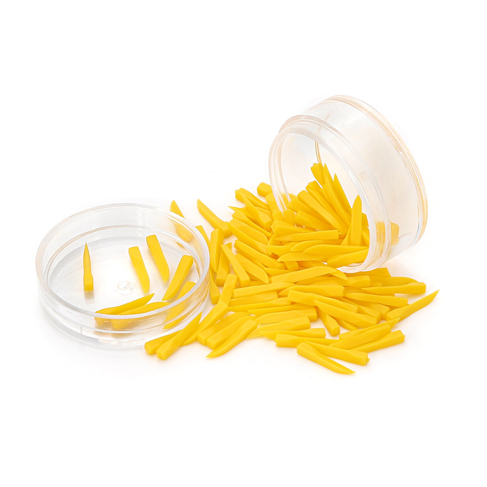 100/400Pc Dental Disposable Plastic Wedges Interdental Composite Wedge S/M/L/XL