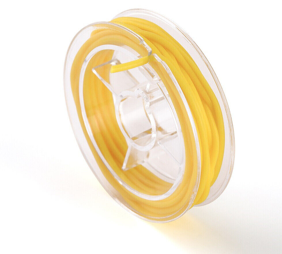 5x Dental Rubber Dam Stabilizing Cord Clamps Elastic Wedges Line Sheet 2.1m