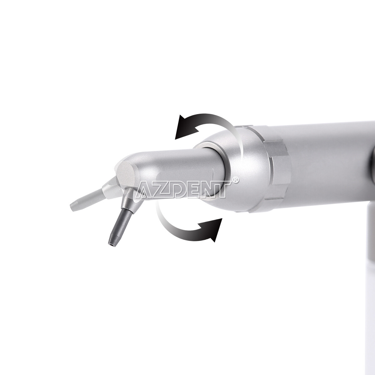 Dental Aluminum Oxide Micro blaster Air Abrasion Microetcher Sandblaster 4/2Hole