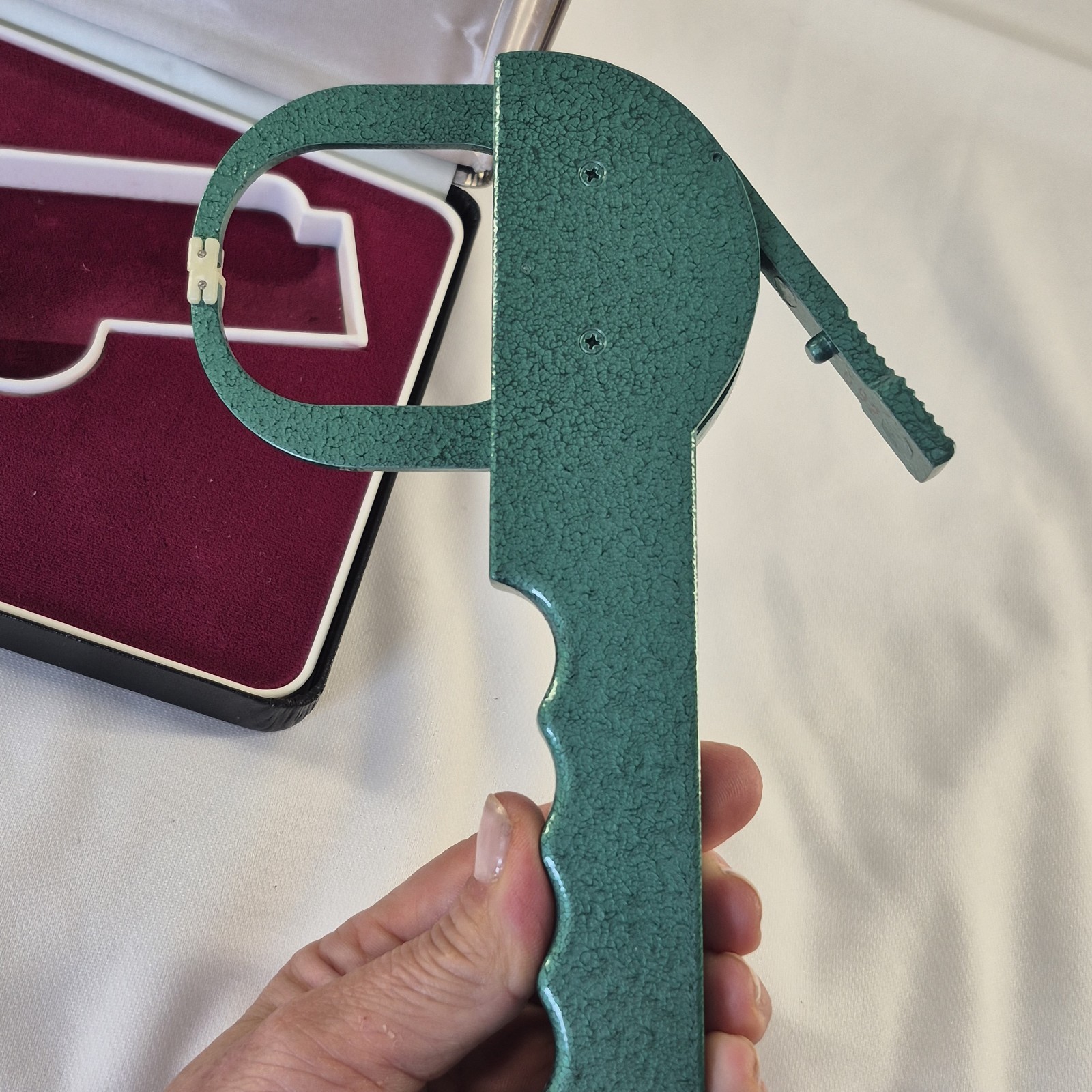 Vintage Lange Skinfold Caliper Cambridge Scientific Industries & Manual