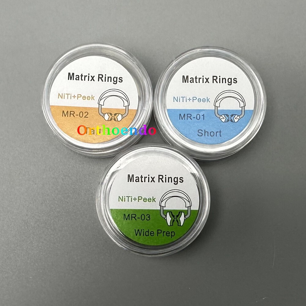 Dental Matrix Ring Sectional Contoured Matrice System 3D Separator Clamp MR01-03