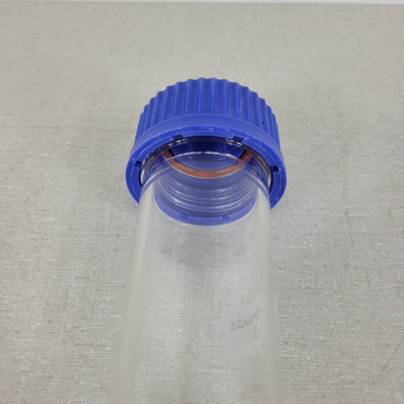 Pyrex 200mL Hybridization Tube Bottle with GL45 Screw-On Lid Flat Bottom