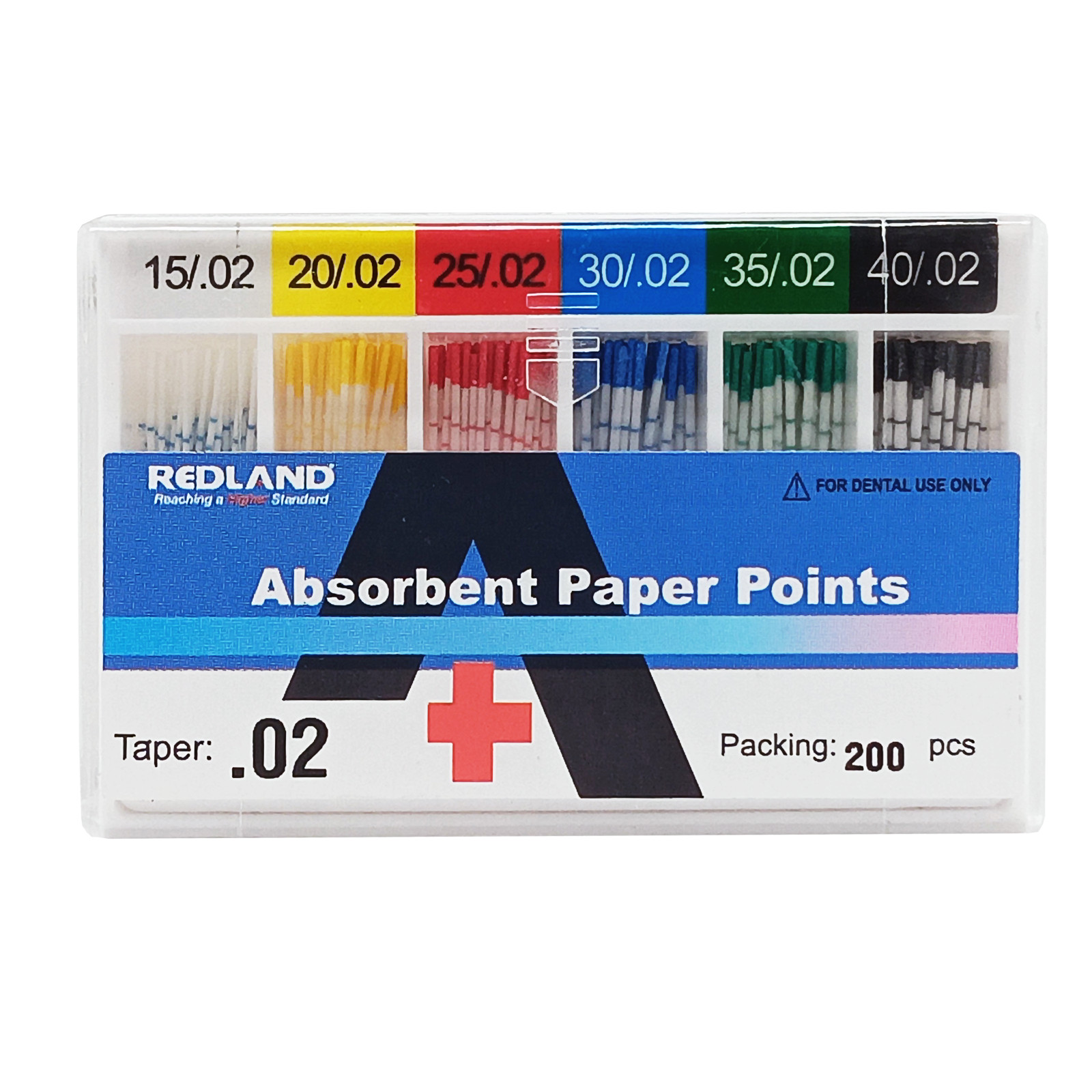 Dental MM Marked Absorbent Paper Points All Size sliding box .02-.04-.06 Taper