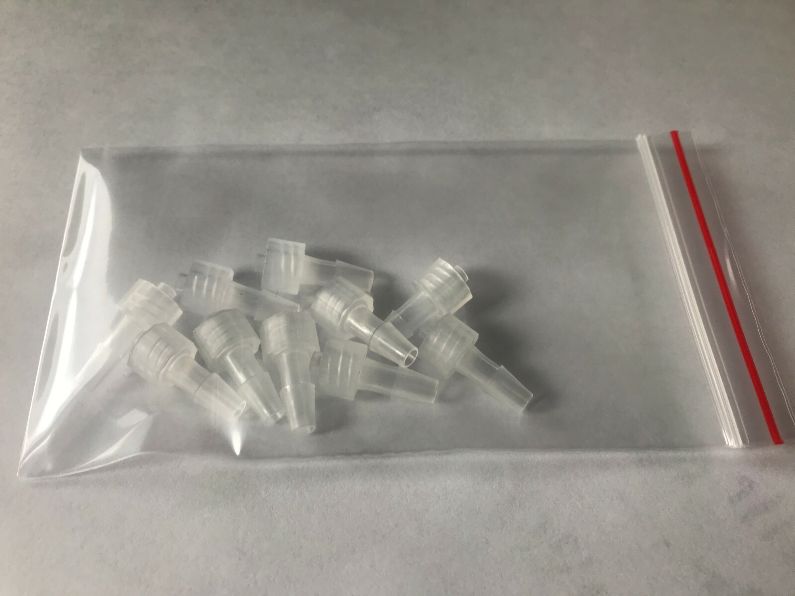 Luer Lock/Hose Barb, 1/16″ Male, PP, 10 PCS