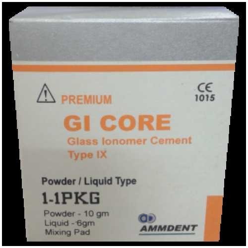 Ammdent GI Core Type IX Glass Ionomer Cement for Restoration Same GC 9, IX Extra