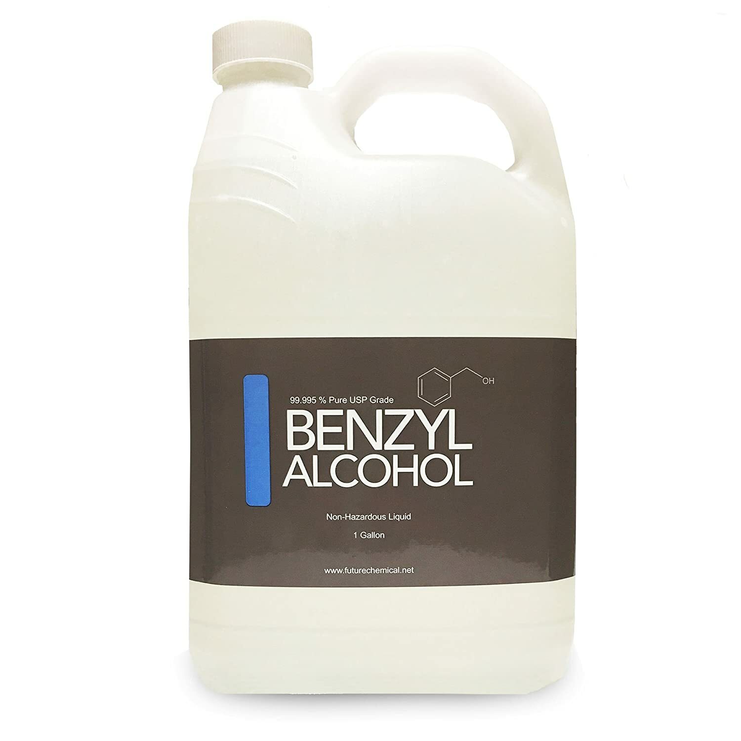 BENZYL ALCOHOL 1 Gallon USP Grade in BPA free plastic container