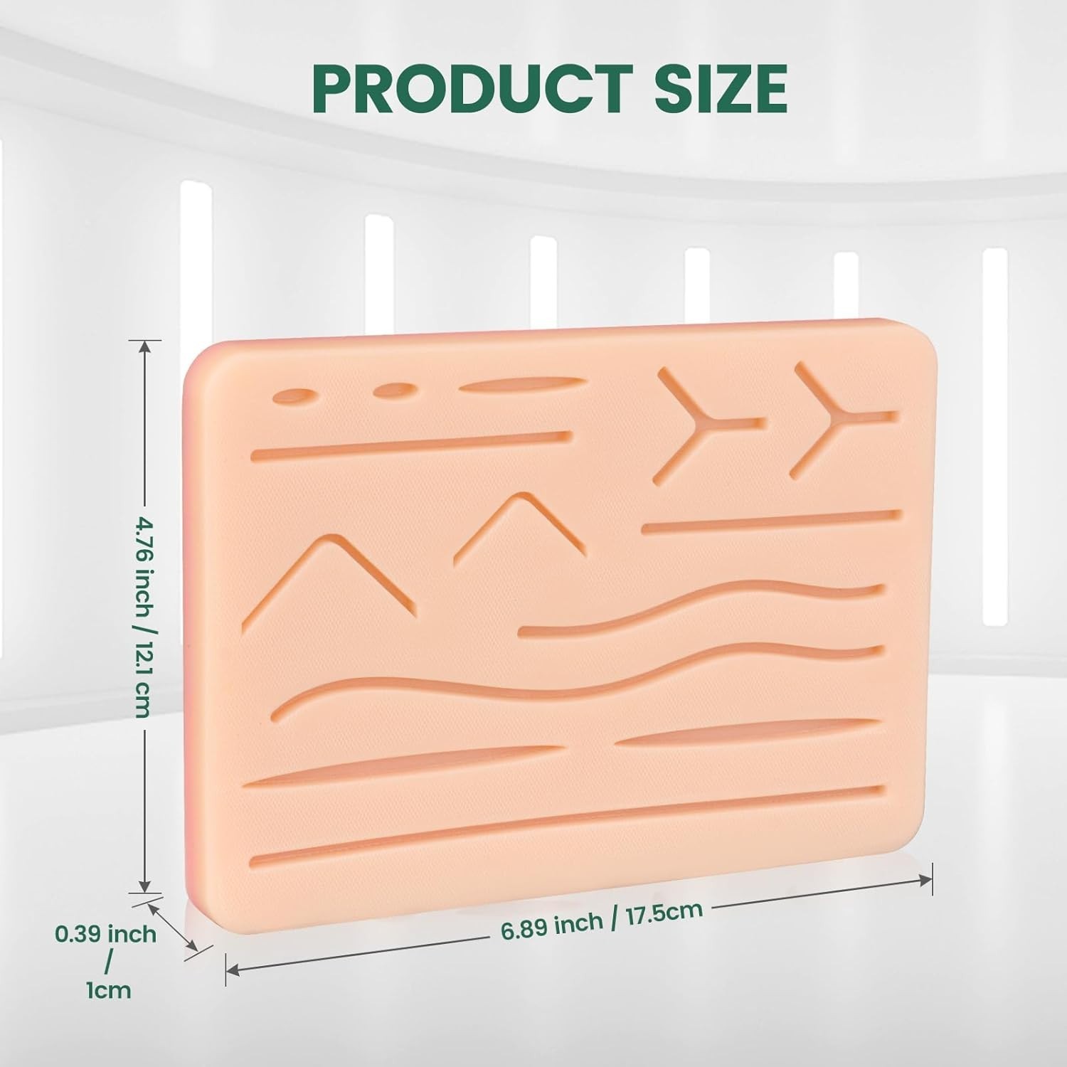 Portable 3-Layer Suture Practice Pad – Ideal for Medical & Veterinary Students