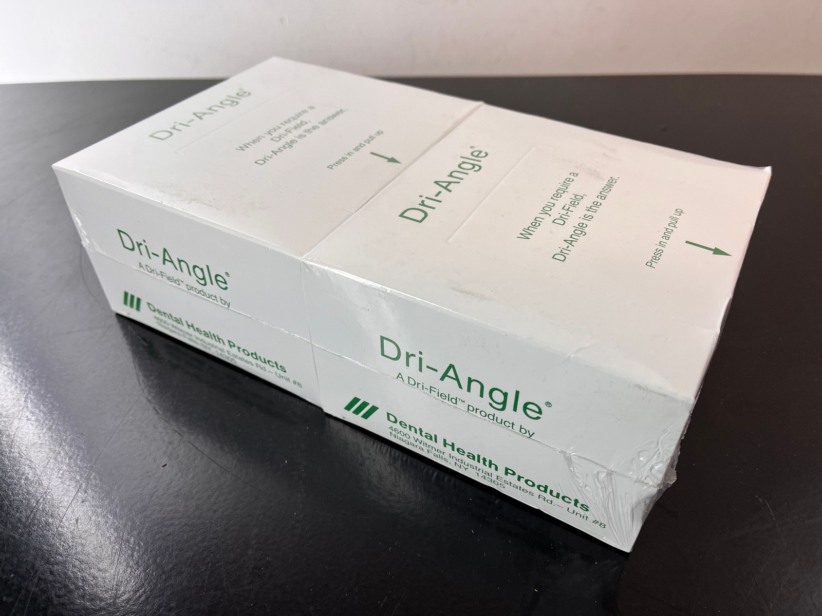 Dri-Field Dri-Angle 160 Large Plain (Set of 2 boxes) NIB New Shrink-wrapped