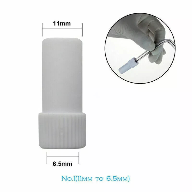 Dental Saliva Ejector Suction Valve Strong HVE/Weak SE Suction Tip Adapter
