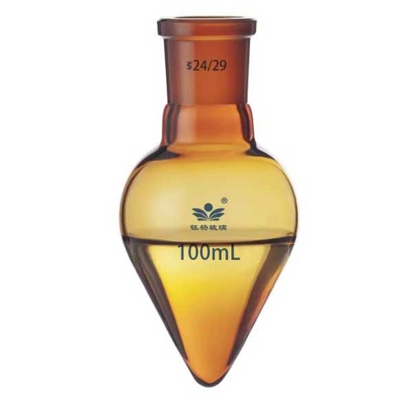 5ml – 1000ml Pear Shape Boiling Flask w/ Standard Joints Chemistry Lab Supply
