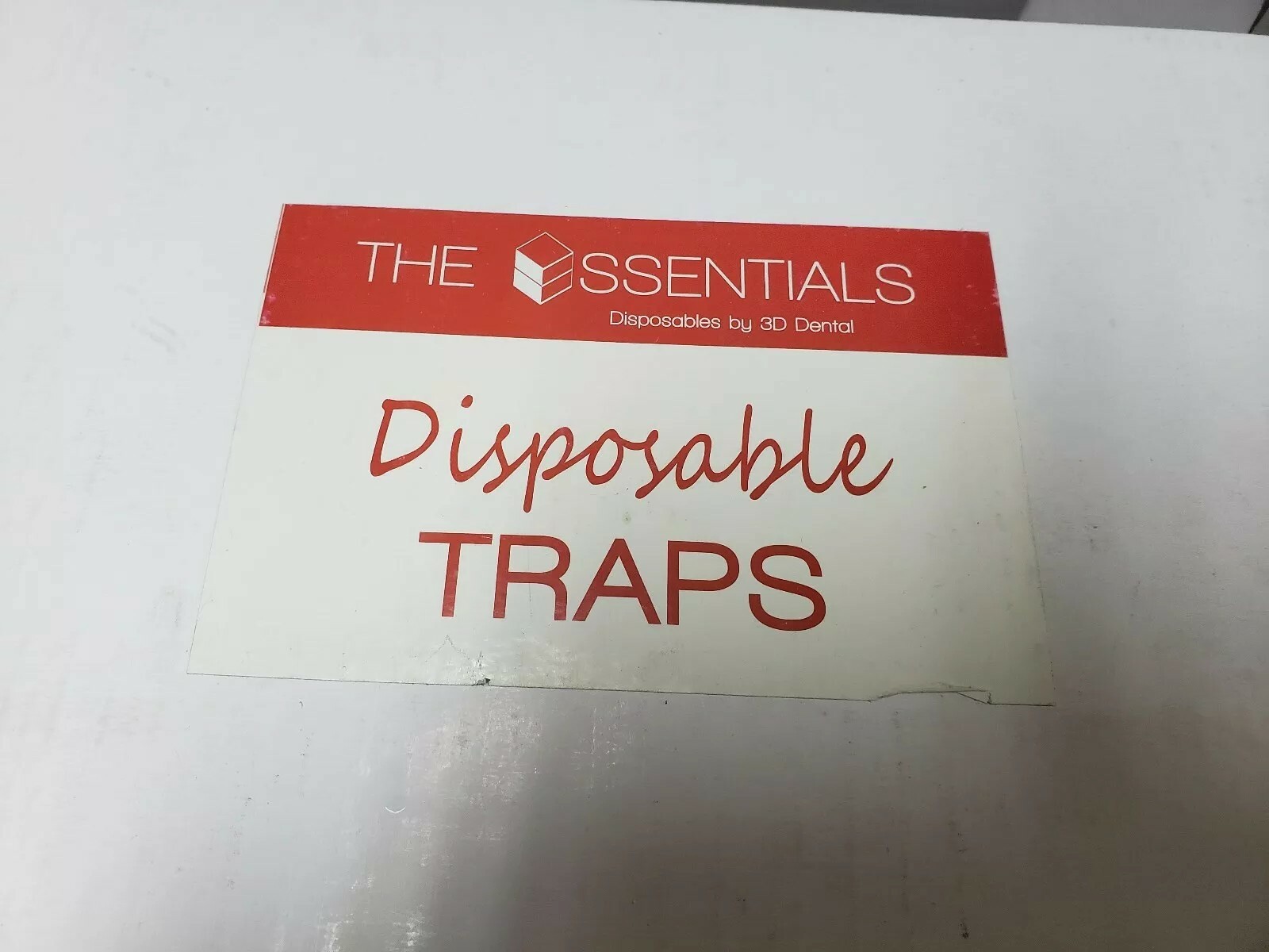 Disposable Evacuation trap #2300 3 1/2x 4 3/8 8/bx