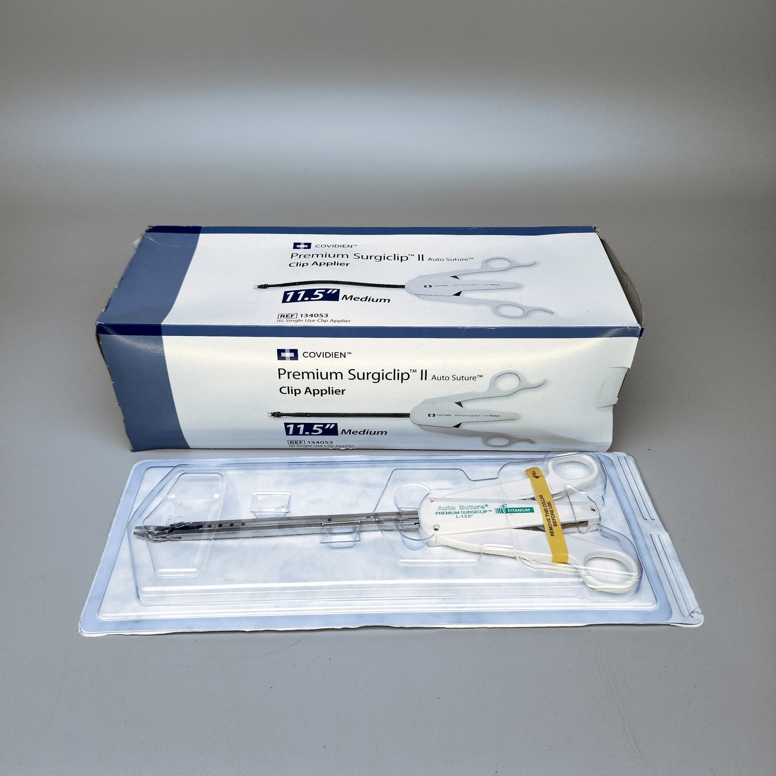 134053 Surgiclip II AutoSuture Clip Applier Med 11.5″ NEW QTY 6 2029