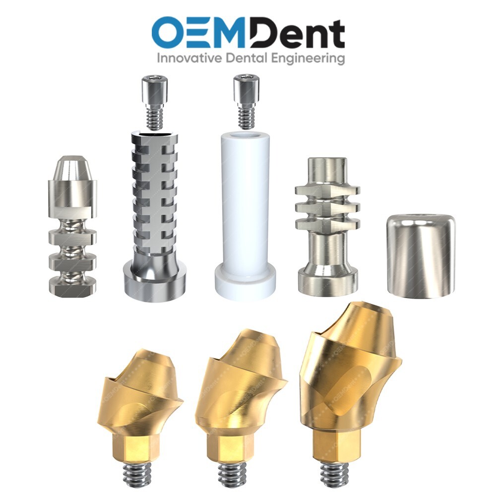 Dental Angulated Multi Unit 1.6 Kit 17° SGS® Compatible Int Hex Connection