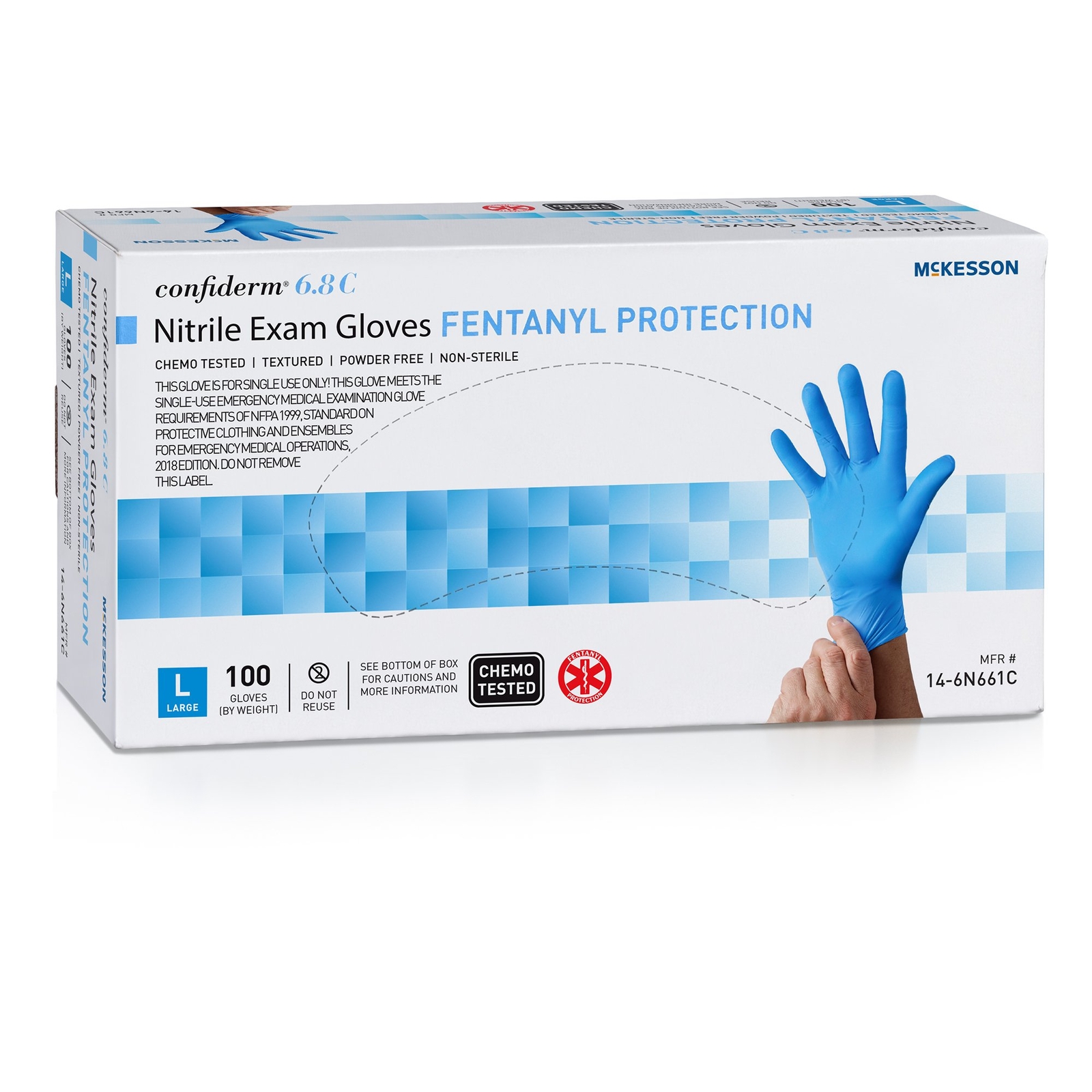 McKesson Nitrile Exam Glove – 100 per Box