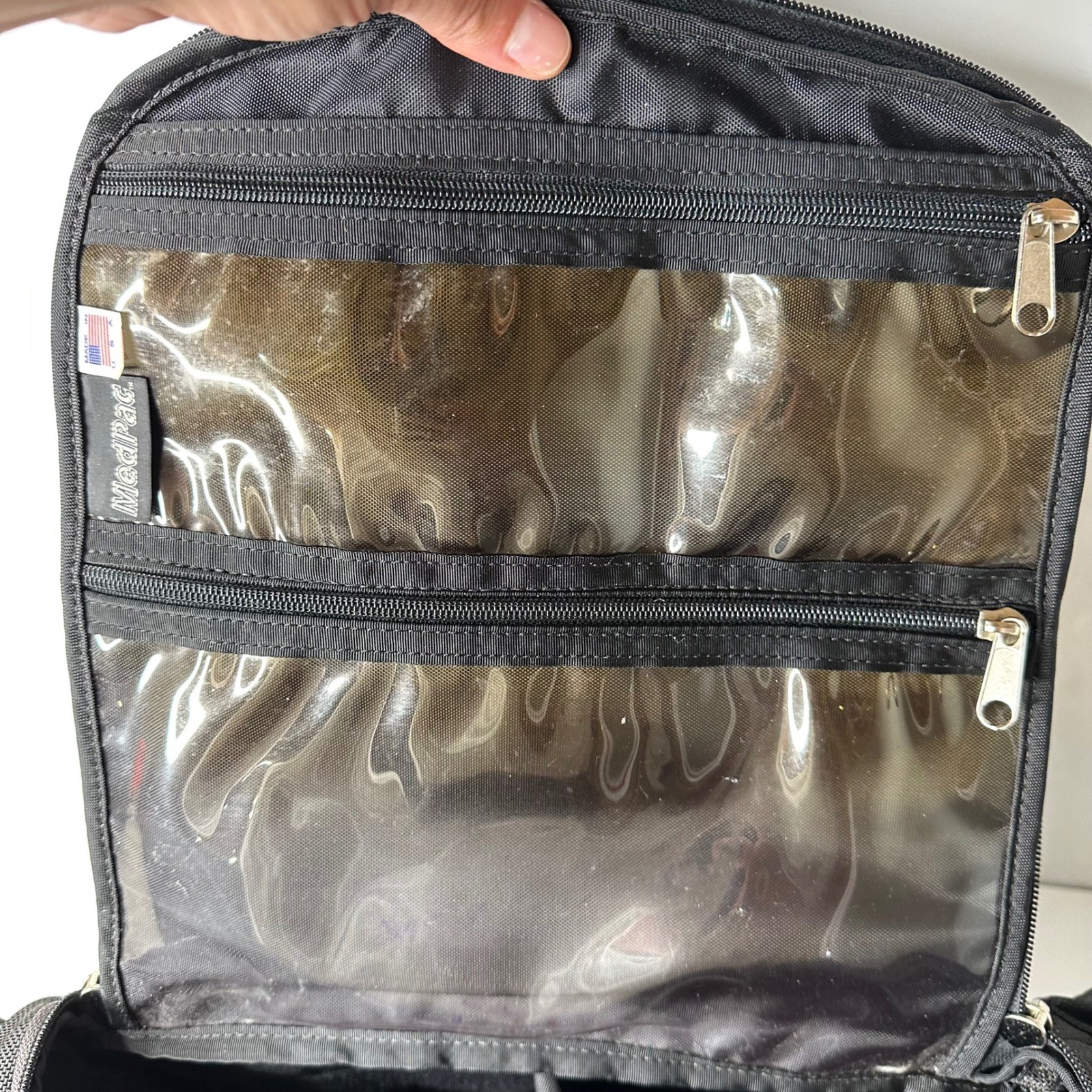 MedPac Black Ballistic Nylon Professional Field Medic Bag Athletic Trainer USA