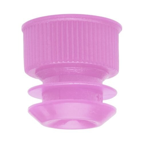Test Tube Cap, Flange Type, 16mm, Mauve, Karter Scientific 208G2 (Pack 1000)