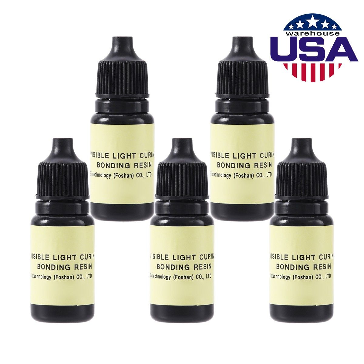 Dental Visible Light Curing Adhesive for Orthodontic Brackets Bonding 5ml/bottle