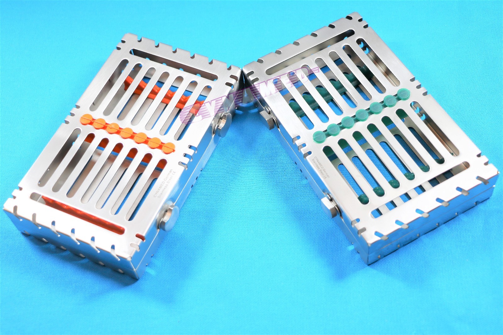 DETACHABLE STERILIZATION CASSETTE FOR 7 INSTRUMENTS GERMAN PREMIUM DENTAL 2 EACH