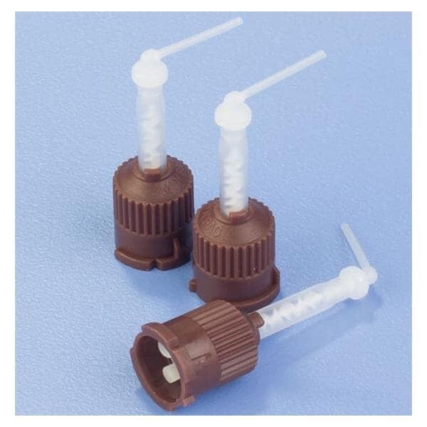 Coltene Dental Brown Mixing Tips Short Super Fine 40/PK Paracore & Fill-up 6747