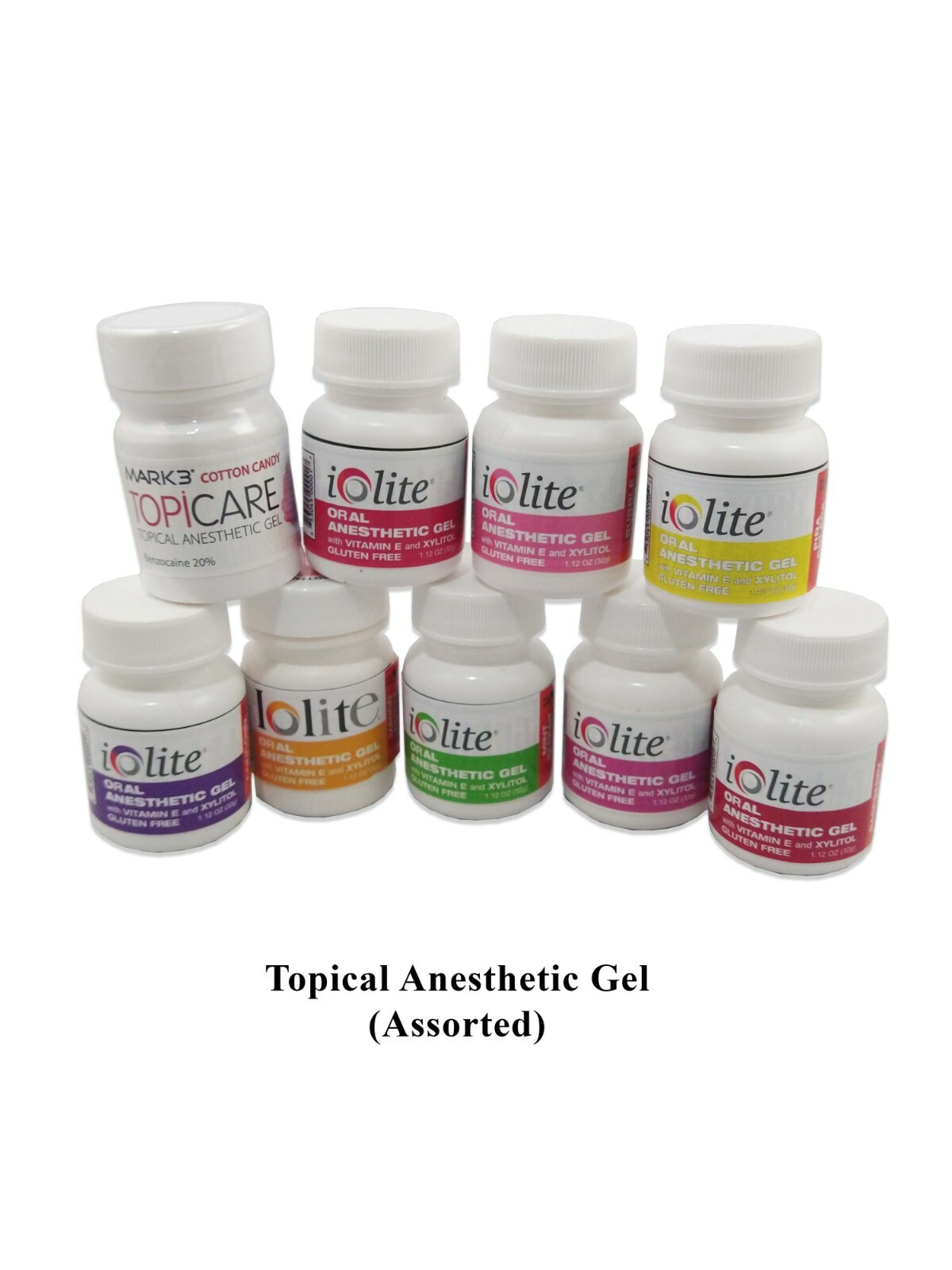 32X OPAHL Oral Anesthetic Gel Assorted Topical Flavors Dental Tattoo