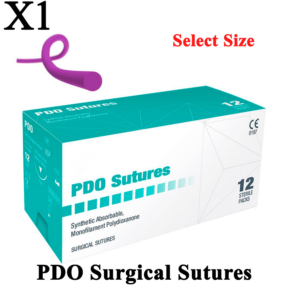 1pcs Dental PDO Surgi cal Sutures Im pl ant Box