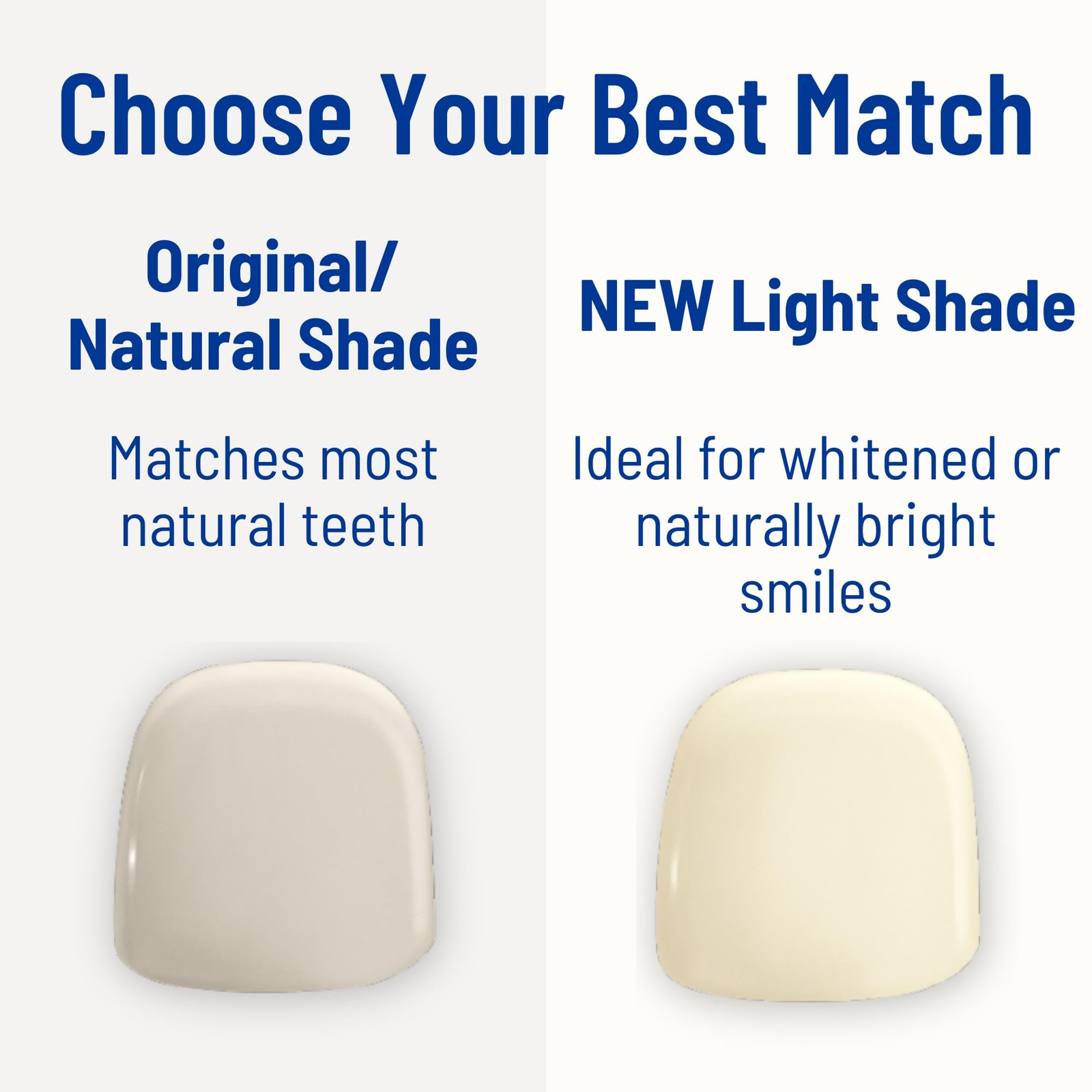 Aligner Pontics – (Medium) Shade (32 Count) | Temporary Tooth Replacement