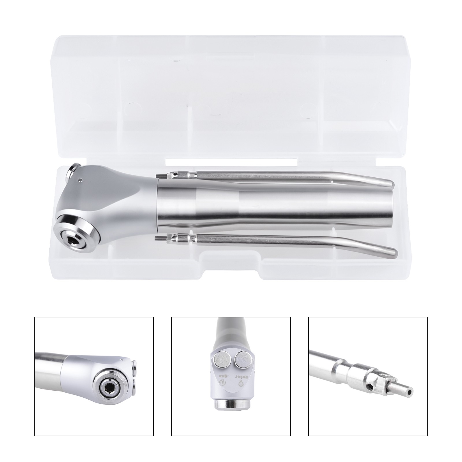 3PC Dental Air Water Spray Triple Syringe – 3-Way Handpiece with 6 Nozzle Tips