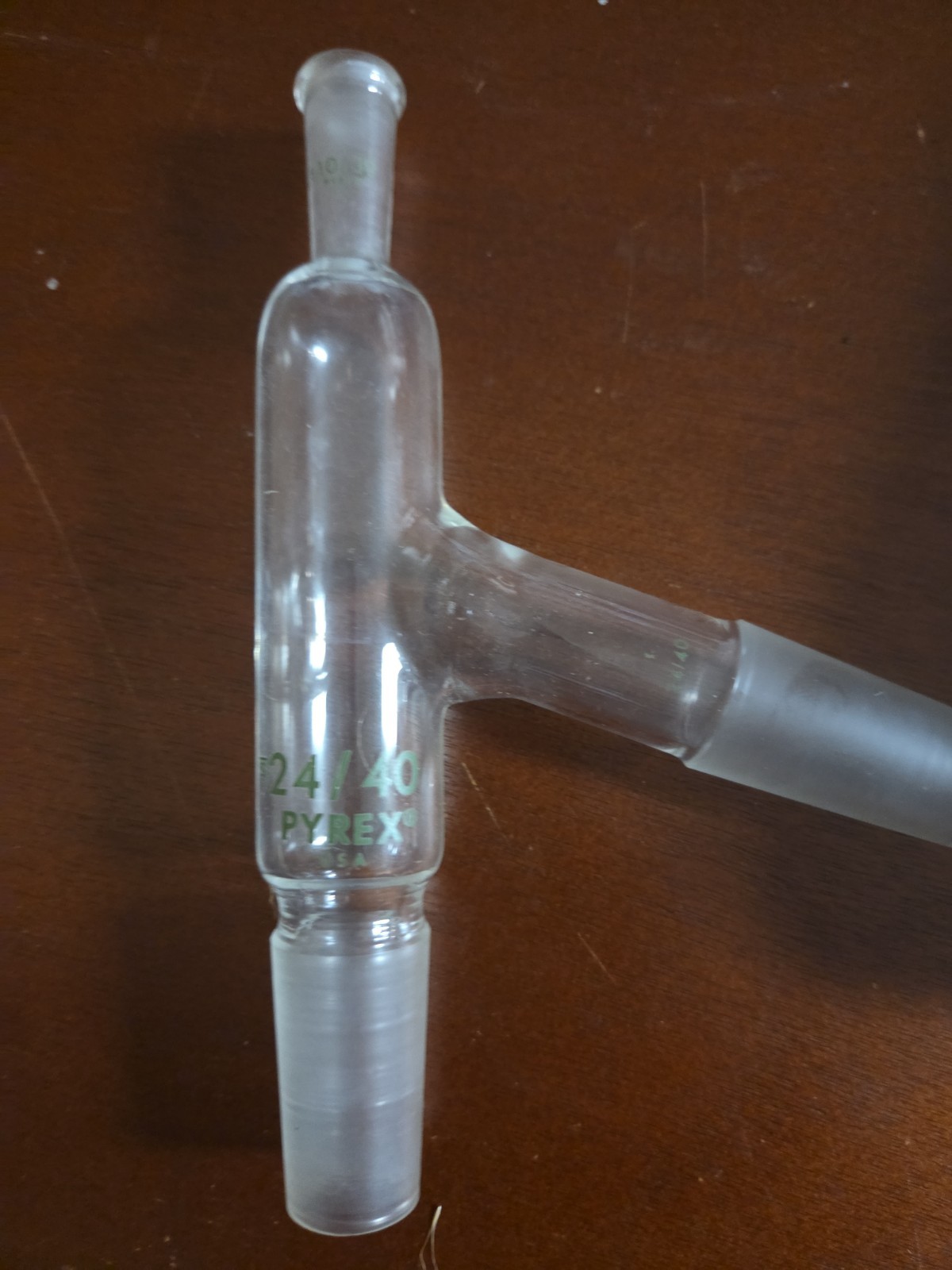 Pyrex Brand 3-way Distillation Adapter for Glass Funnel