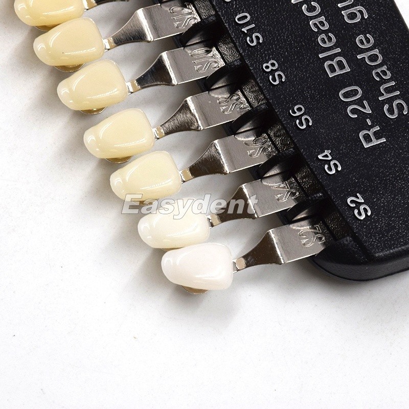 lvoclar Type Dental Teeth Shade Guide A-D 20 color Porcelain ND1-9 Abutment