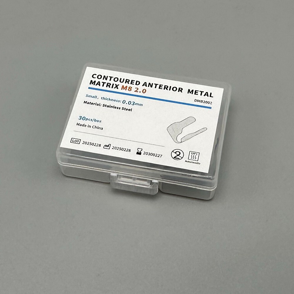 Dental Metal Matrix Bands M8 Sectional Matrix System Matrices Matrix S/M Size