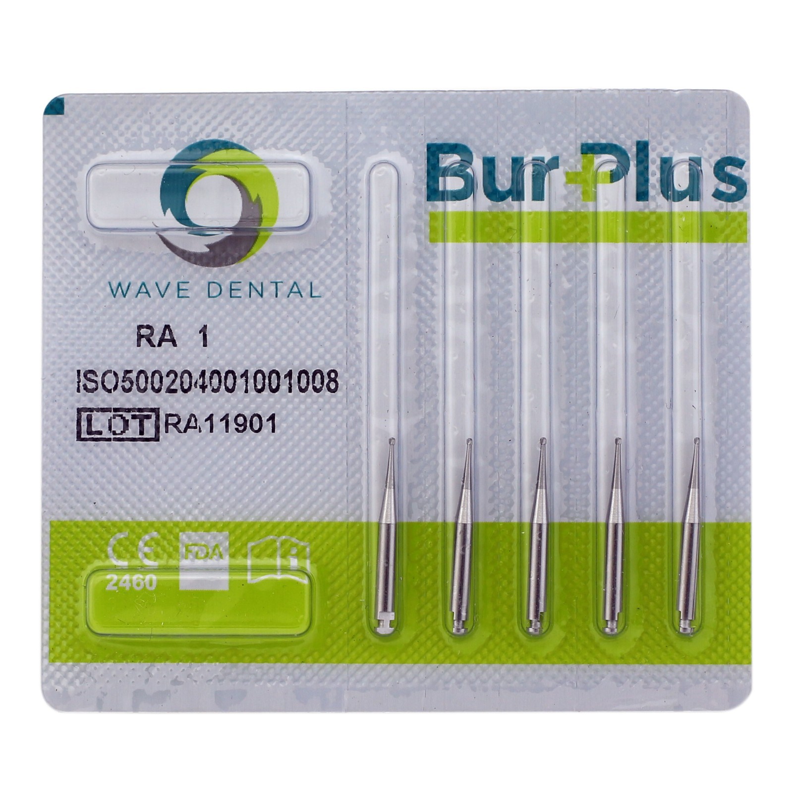 Wave Dental Latch Carbide Burs Surgical RA SURG for Slow Speed Round RA 4 6 8 5