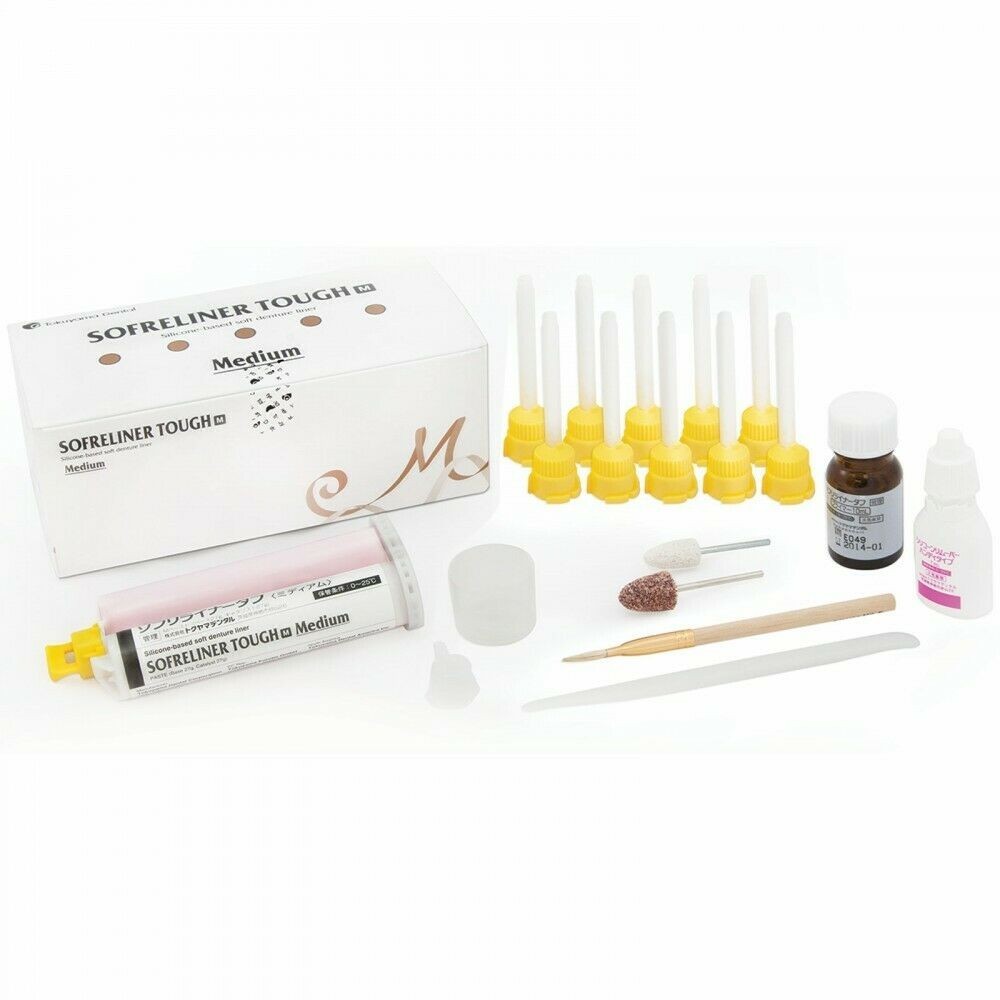 Tokuyama Dental Silicon Sofreliner Tough Chairside Soft Denture Reline