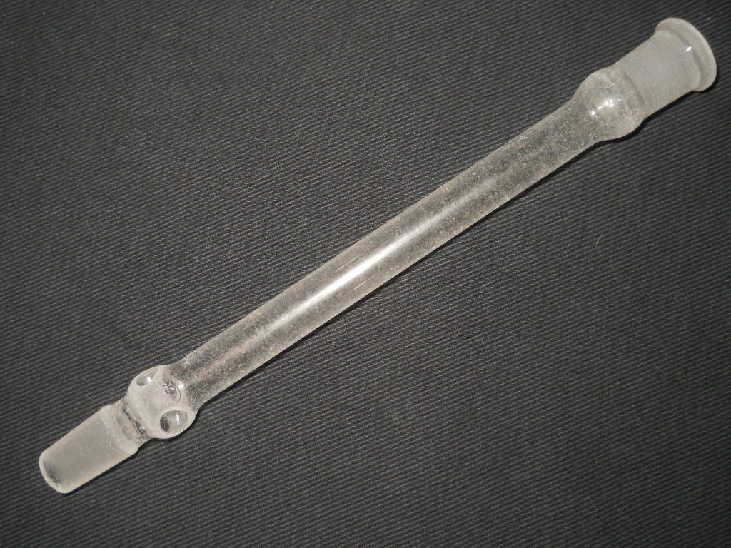 Laboratory Glass 14/20 Plain Hempel Distillation Column Indented 140mm EL
