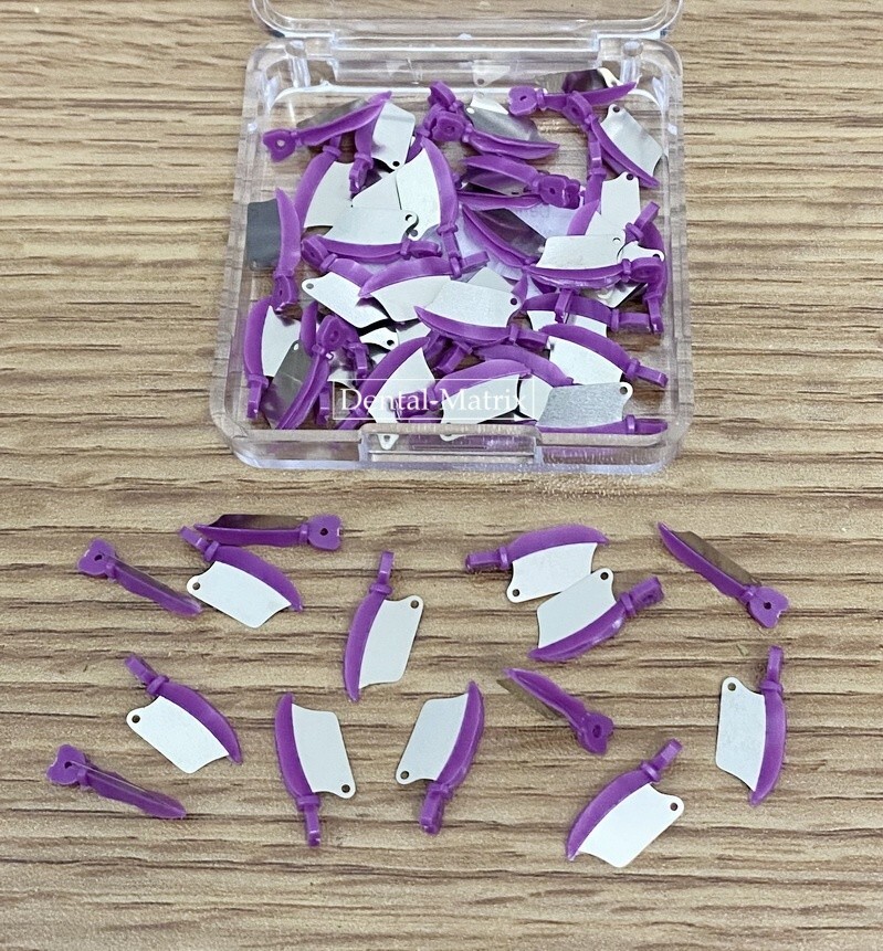 50x Dental Diastema Wedges Matrix Fender Wedges Prep Interproximal Guard L/M/S