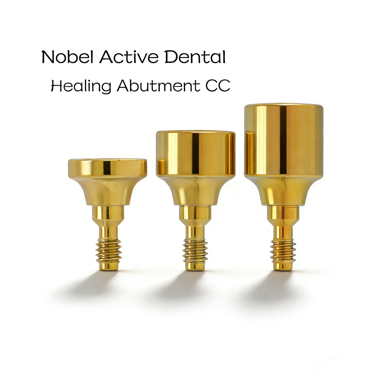 20Pcs Nobel Dental Healing Abutment Conical Connection fits Nobel Active NP/RP